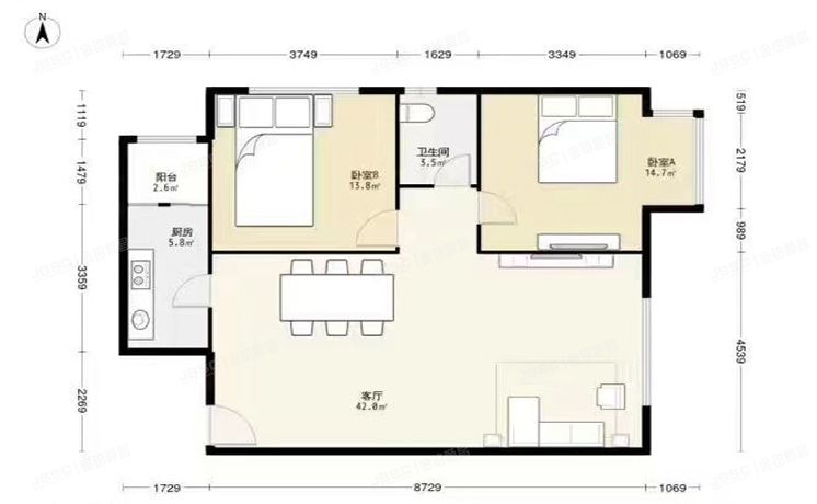 朝阳区 黄厂南里3号院20号楼9层1001（富力又一城C区）办公