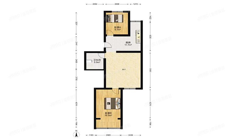 昌平区 创新园5号楼6层4单元412号（润杰经典创新园）