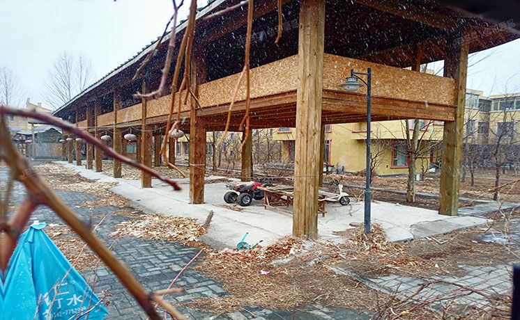 昌平区 麻秦路西100米的18栋连体别墅