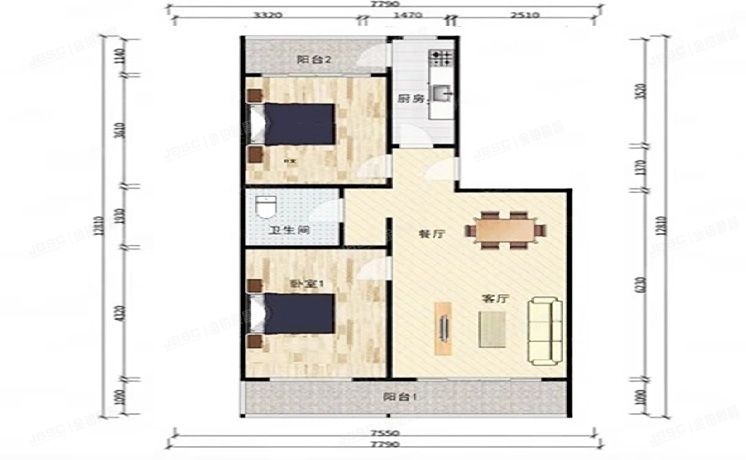 大兴区 永旺路1号院6号楼16层三单元1601（金科天宸荟）