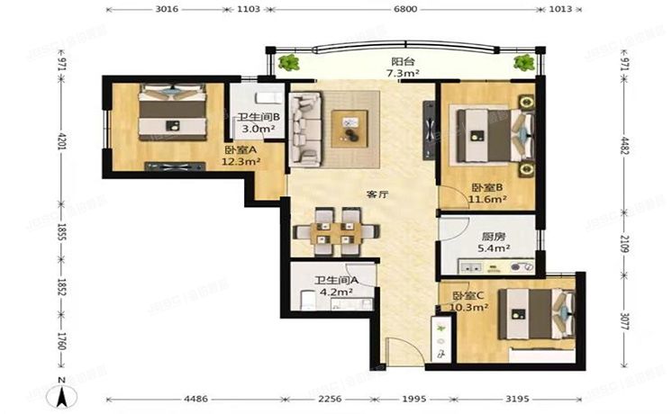 朝阳区 武圣西里28号院2号楼10层1008（紫东苑）