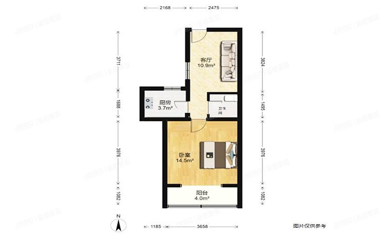 朝阳区 芍药居14号院4号楼6层1-602（芍药居14号院）