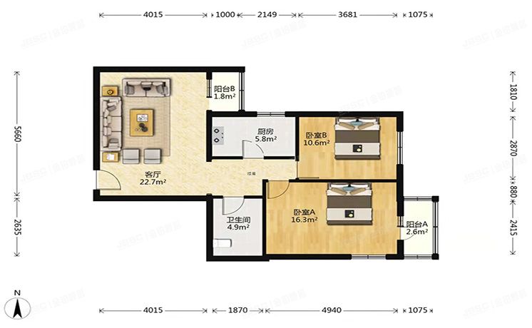 朝阳区 南湖东园104号楼14层1408（南湖东园一区）