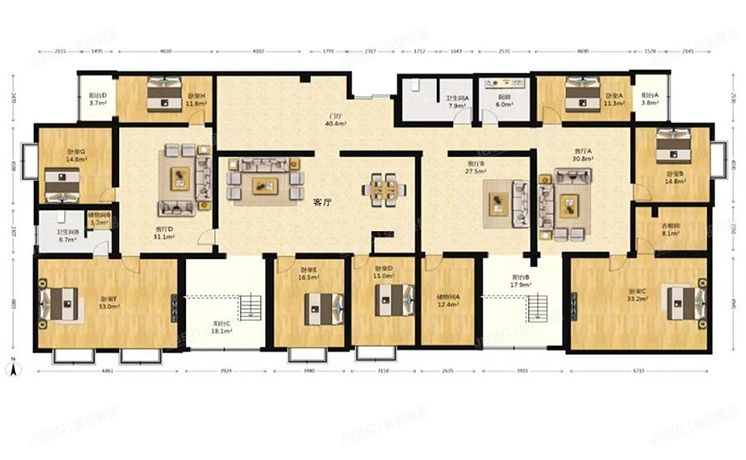 朝阳区 华威里2号楼1层1C（翌景嘉园）