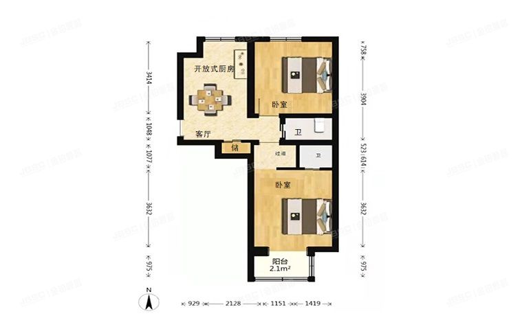 海淀区 蓟门里小区北5号楼4层3单元401（蓟门里小区）