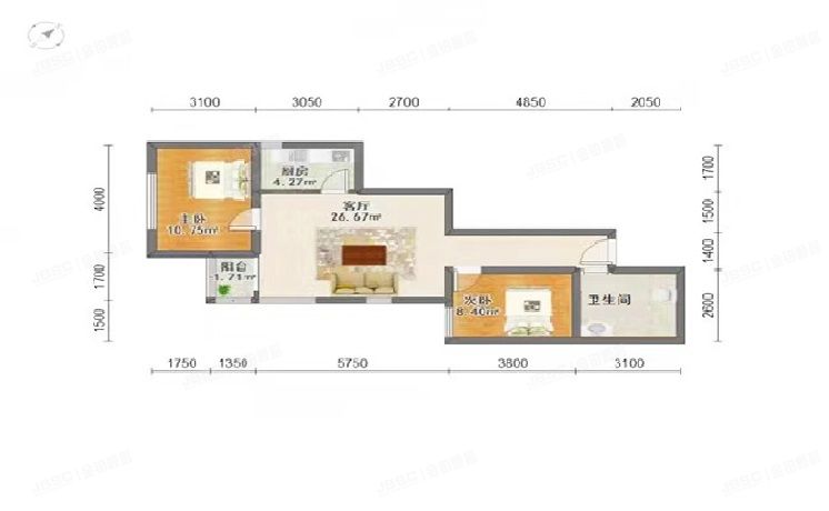 海淀区 蓝靛厂晨月园1号楼5层604（晨月园）