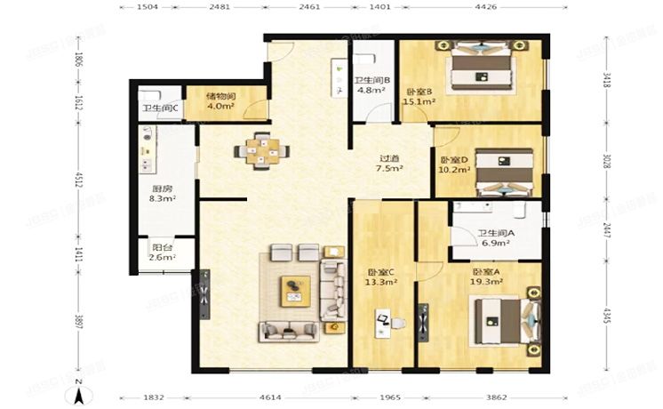 朝阳区 科荟路8号1号楼9层903（荣尊堡）