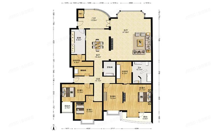 东城区 夕照寺街16号院3号楼15层嘉华座2单元1802（水上华城）
