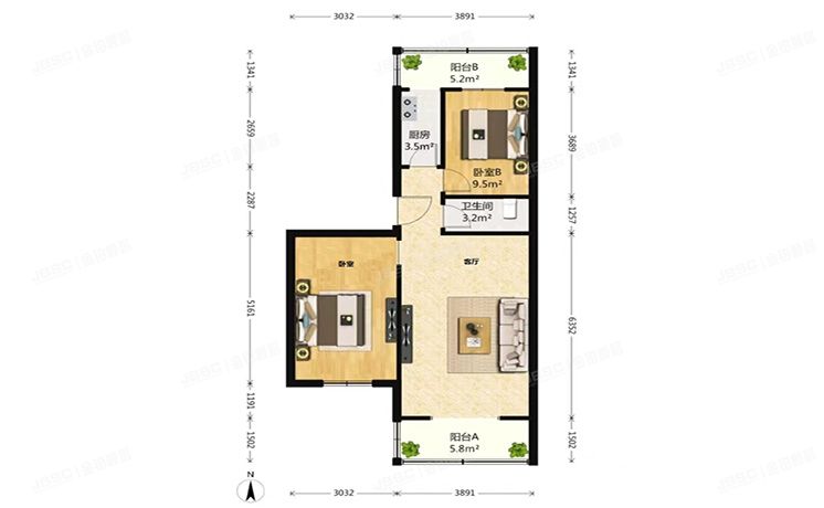 顺义区 石园南区30号楼5层4单元501（石园南区）