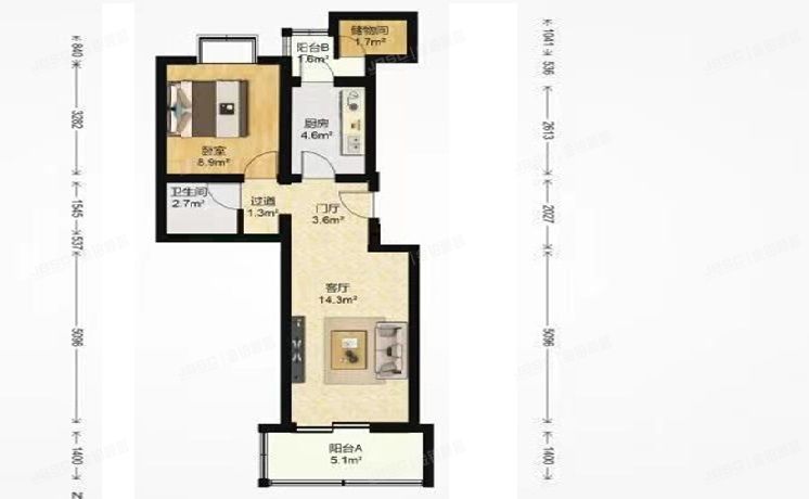 朝阳区 吕营嘉园3号楼4层6单元401（吕营嘉园）经适房