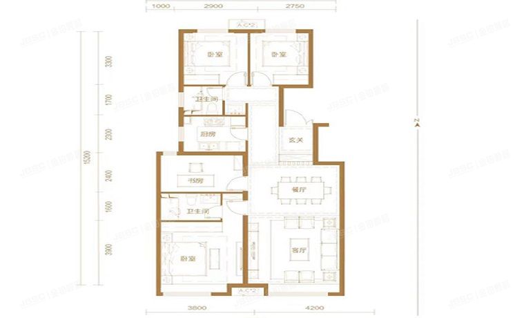 昌平区 和玺苑5号楼7层3单元702（和悦华玺）