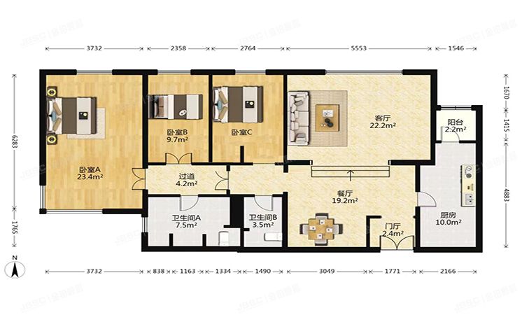 朝阳区 科荟路8号3号楼23层2306（荣尊堡）