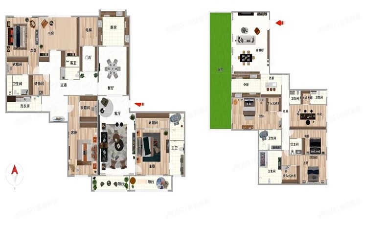 东城区 安定门外大街86号402至1402等7套（盛德紫阙）