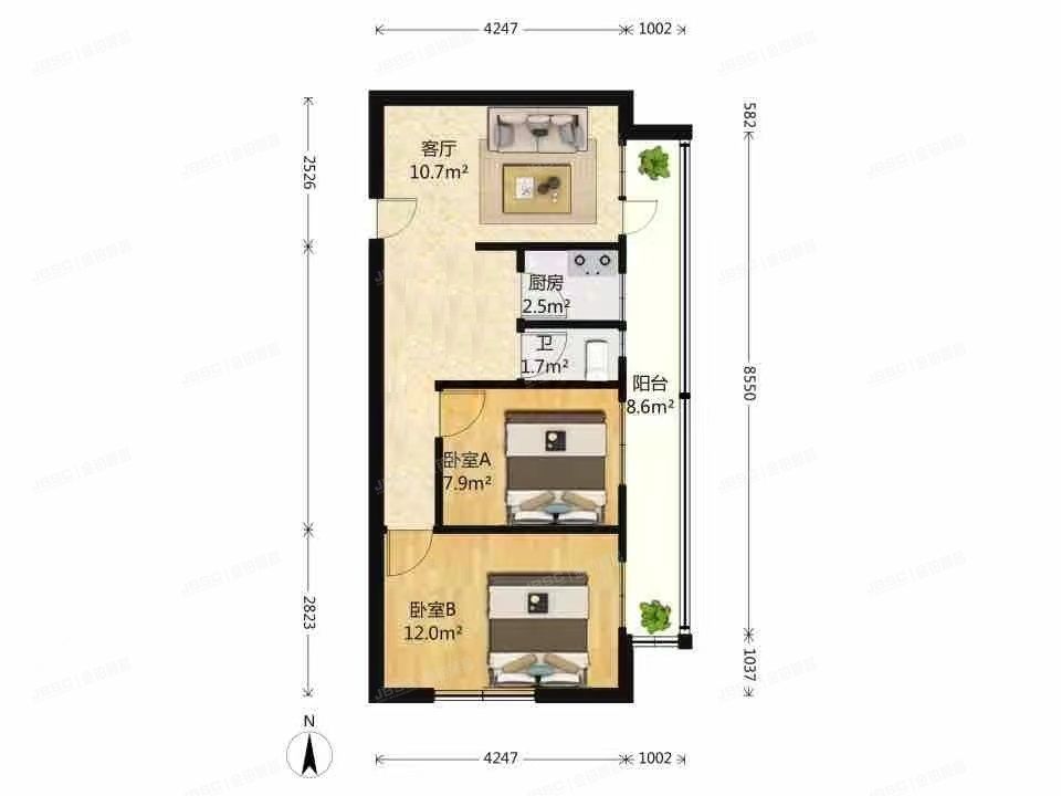 丰台区 芳古园一区23号楼23层2304号（芳古园一区）