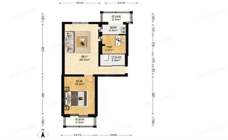 朝阳区 世豪花园16号楼3层4单元303（世豪花园）
