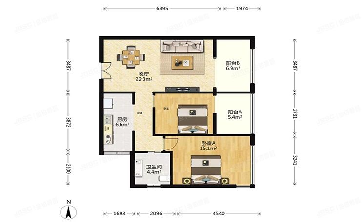 通州区 龙旺西里105号楼3层1单元302（k2清水湾）