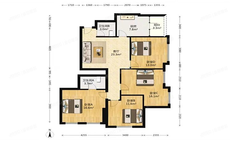 东城区 东直门外大街48号1幢D09D室（东方银座）