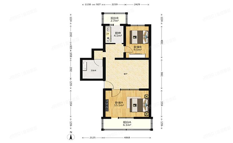 大兴区 康盛园19号楼1单元101室