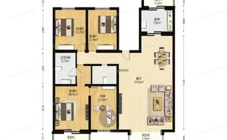 大兴区 黄村镇丽园东里6号楼6层2-601（丽园东里）