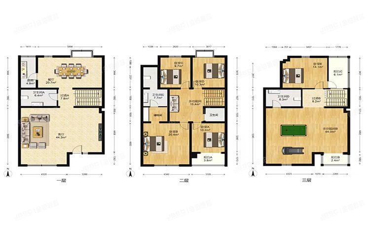 大兴区 金色漫香林17号楼3至4层2单元301