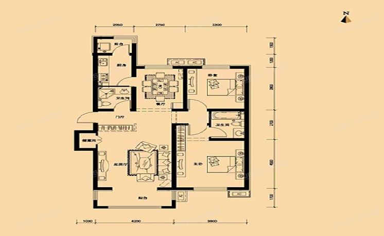 顺义区 顺义东方太阳城144号楼5层2单元501号