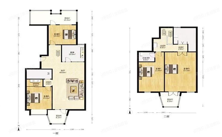 朝阳区 华业玫瑰东方1号楼18层4单元1801号