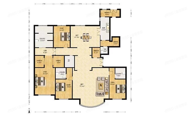 朝阳区 泛海世家西府4号楼2单元8层802（泛海世家西府）