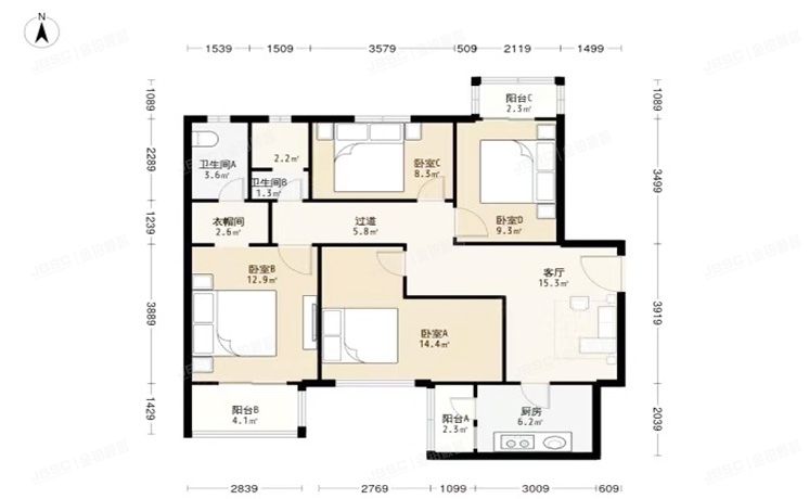 昌平区 回龙观镇龙禧苑风雅园3区2号楼1单元502号（风雅园）