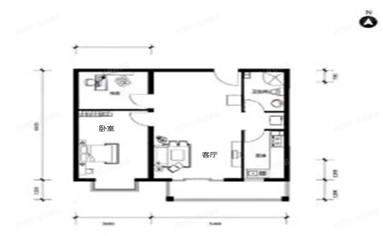 房山区 窦店镇山水汇豪苑22号楼1层4单元102（山水汇豪苑）