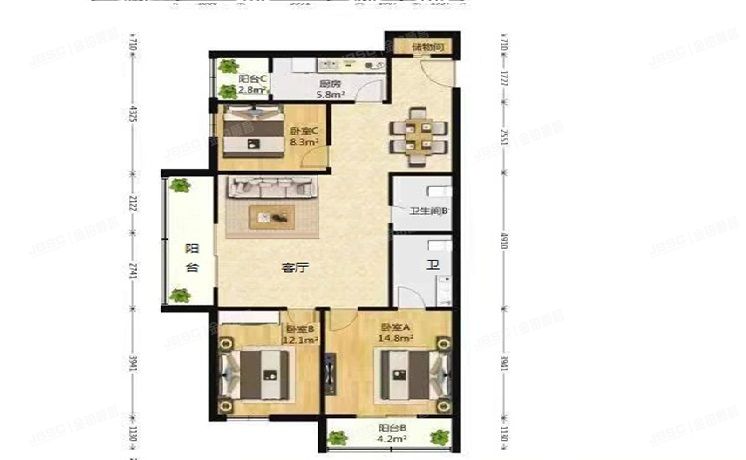 东城区 永铁苑1号楼6层607（永铁苑小区）