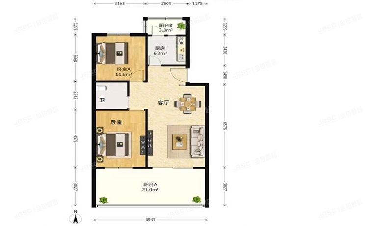 昌平区 回龙观镇金榜园17号楼2单元102号（金榜园）