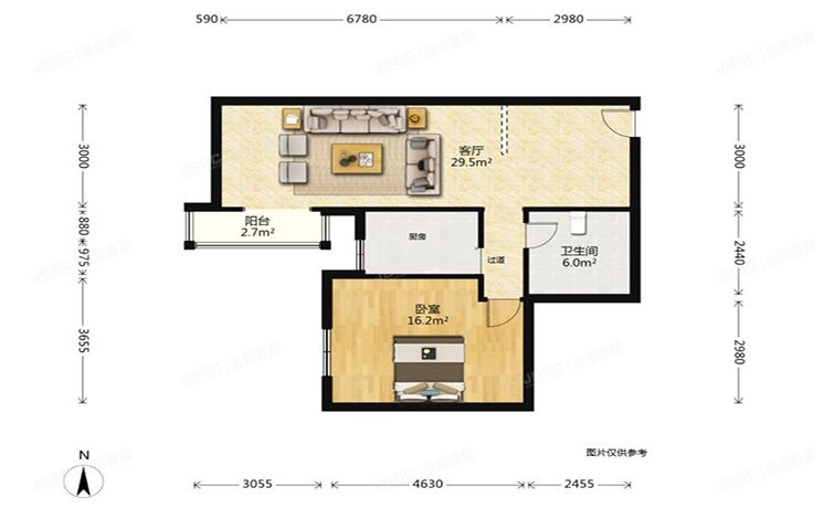朝阳区 枣营北里6号院五号楼5层1055号（伯宁花园）