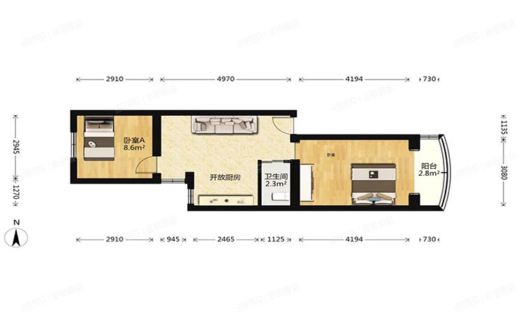 丰台区 造甲街南里12号楼3层9-301号（造甲南里）