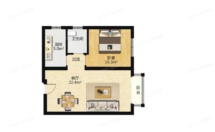 朝阳区 瑞祥里22号楼4层1单元401号 按经适房管理