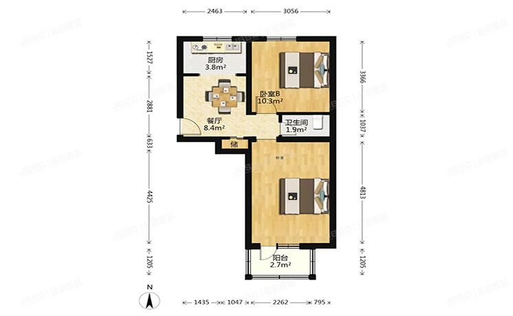 顺义区 建新北区32号楼4层六单元401