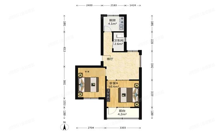 通州区 玉桥南里18号楼6层161
