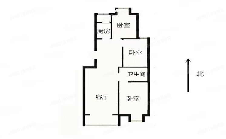 顺义区 清岚花园回民营一区5号楼3层4单元302