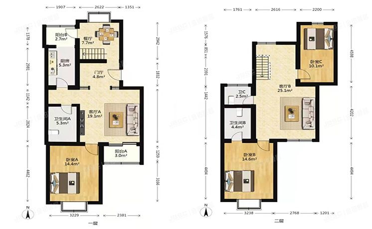 大兴区 郁花园一里28号楼6层2-602