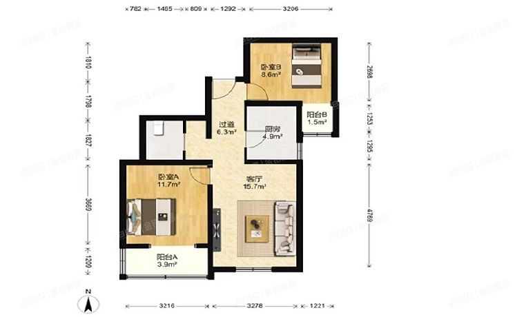 丰台区 冠军楼4号楼14层1406号 成本价
