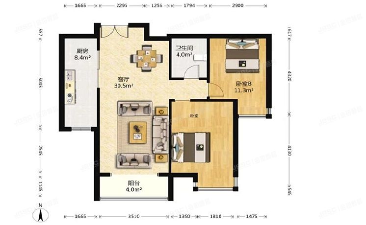 石景山区 融景城6号楼9层2单元1002