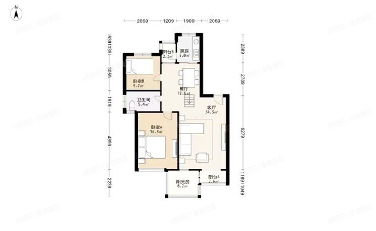 昌平区 果岭小镇二区27号楼4层4单元402号