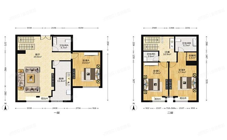 朝阳区 凯旋城2号楼1层2-102室