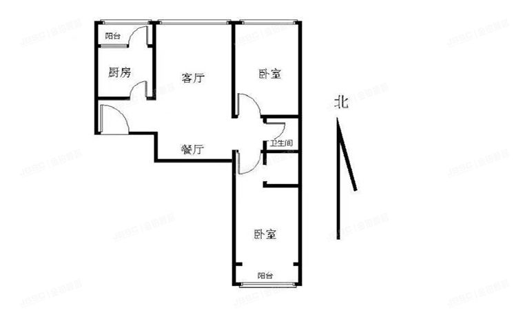 东城区 新怡家园5号楼5层1单元0504室
