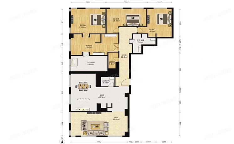 东城区 当代MOMA北区8号楼7层803