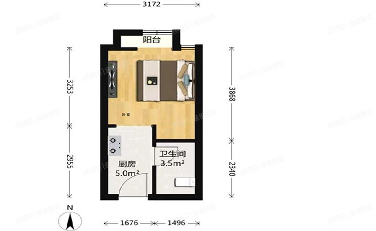 朝阳区 常楹公元自由派2号楼13层1306 办公
