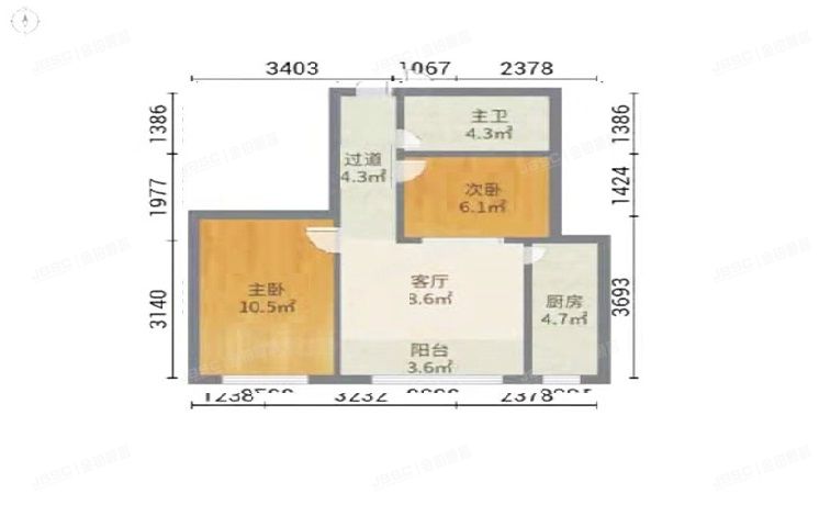丰台区 晓月苑五里3号楼14层01单元1403