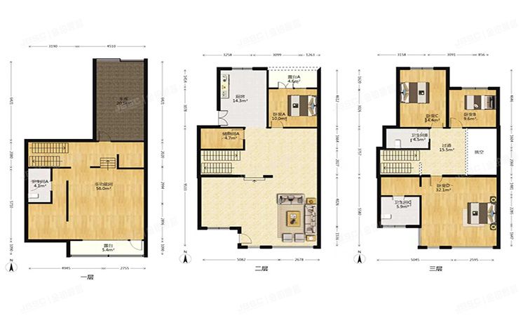 朝阳区 康城花园二期【香草天空】3号楼2-101