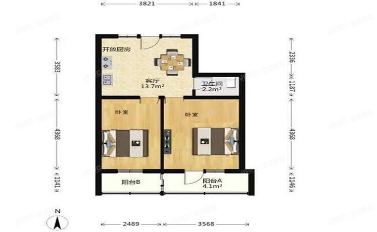 西城区 裕中西里37号楼1门1607号