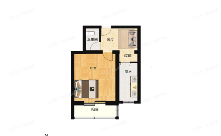 朝阳区 天福园6号楼5层4门502