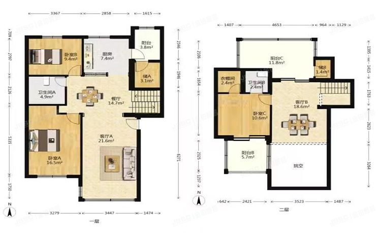 朝阳区 大西洋新城111号楼5至6层3门5B